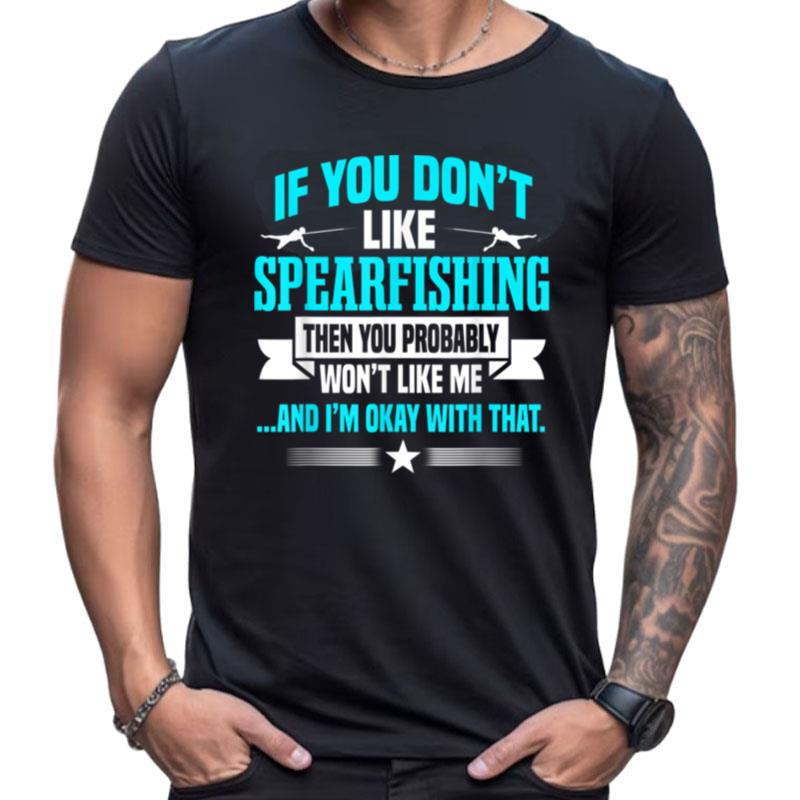 Spearfishing Spearfisherman Spear Diving Hunting Water Sport Shirts For Women Men