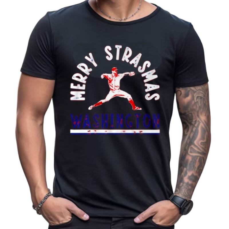 Stephen Strasburg Washington Player Merry Strasmas Shirts For Women Men