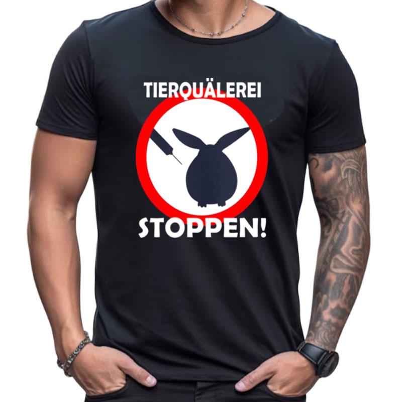 Stop Animal Cruelty Animal Testing Experiments Shirts For Women Men
