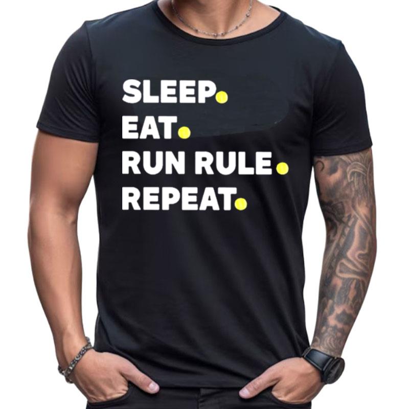 Summer Of George Sleep Eat Run Rule Repeat Shirts For Women Men