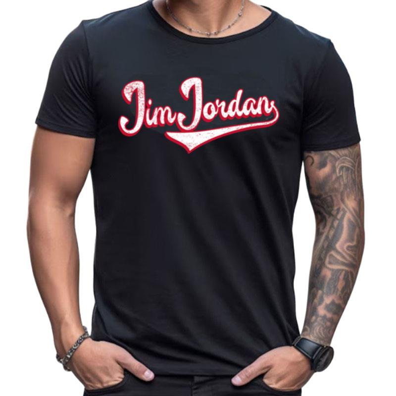 Team Jim Jordan Vintage Baseball Jim Jordan Congressman Ohio Shirts For Women Men