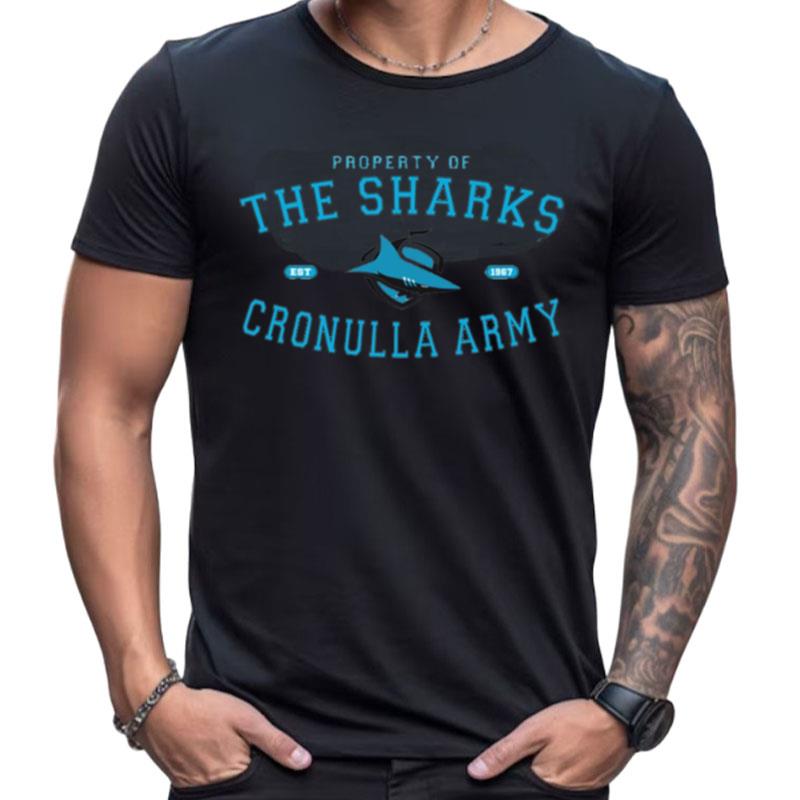 The Cronulla Sharks Army Rugby Nrl Shirts For Women Men