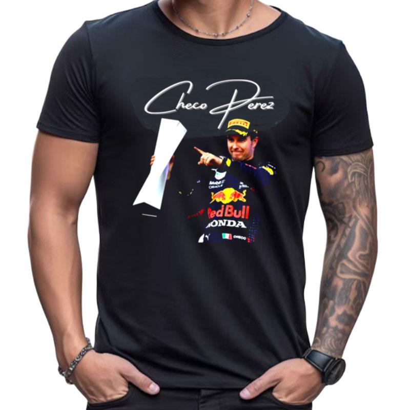 The Trophy Sergio Checo Perez Car Racing Shirts For Women Men
