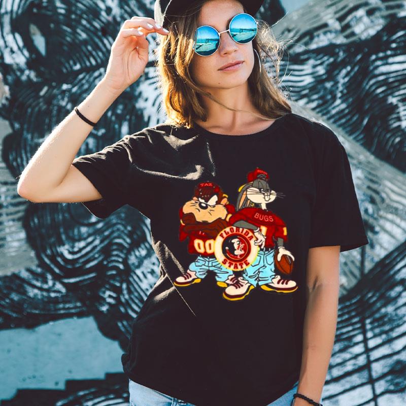 Vintage Ncaa 90S Florida State Looney Tunes Football Shirts For Women Men
