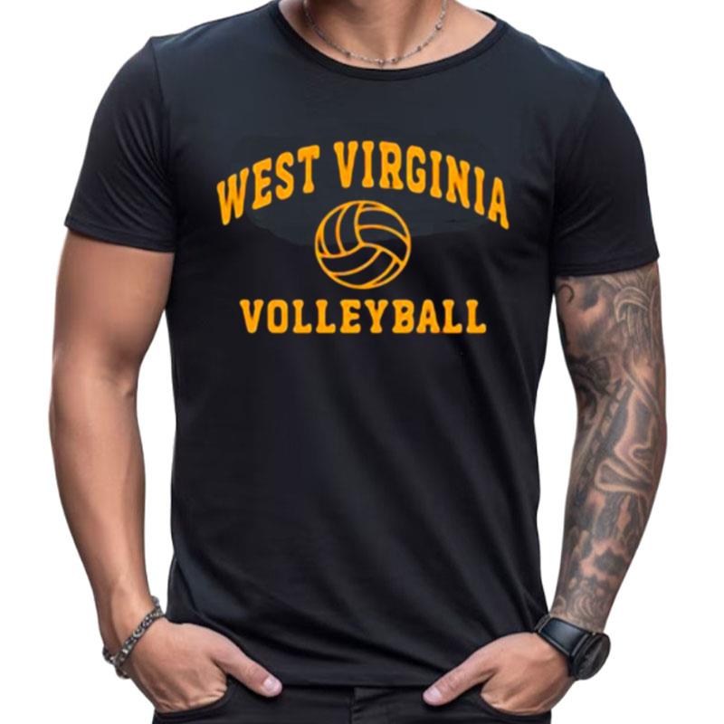 West Virginia Mountaineers Volleyball Icon Powerblend Shirts For Women Men