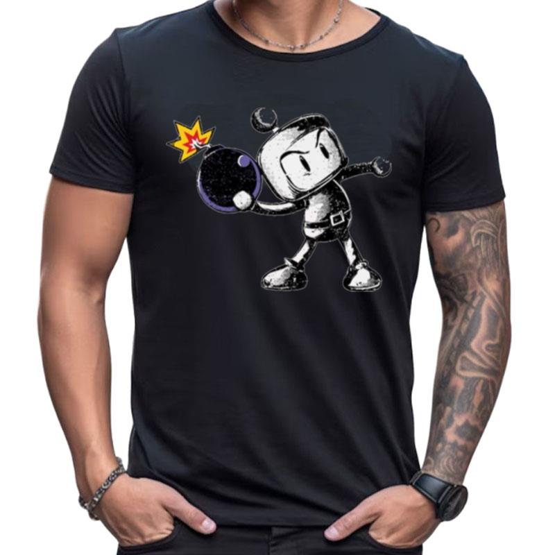 Bombing Comic Art Bomberman Shirts For Women Men