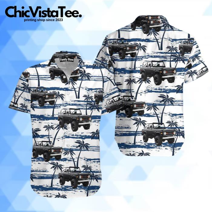 Cars Retro Tropical Custom Hawaiian Shirt