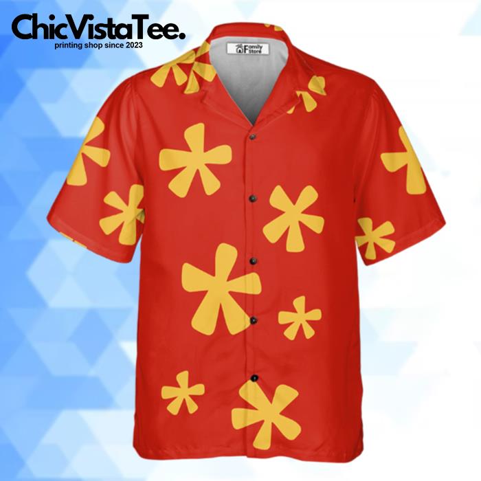 Chip Dale Disney World Cosplay Costumes Hawaiian Shirt