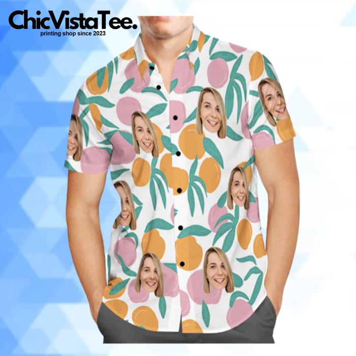 CustomOrange Design Aloha Beach Hawaiian Shirt