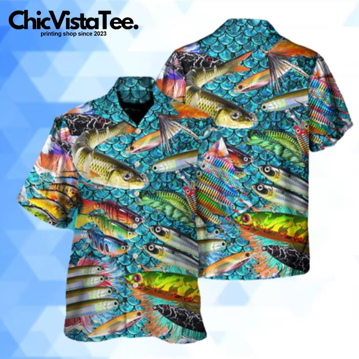 Fishing Master Baiter Cool Hawaiian Shirt