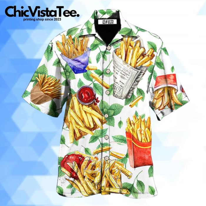 Food French Fries Delicious Style Hawaiian Shirt