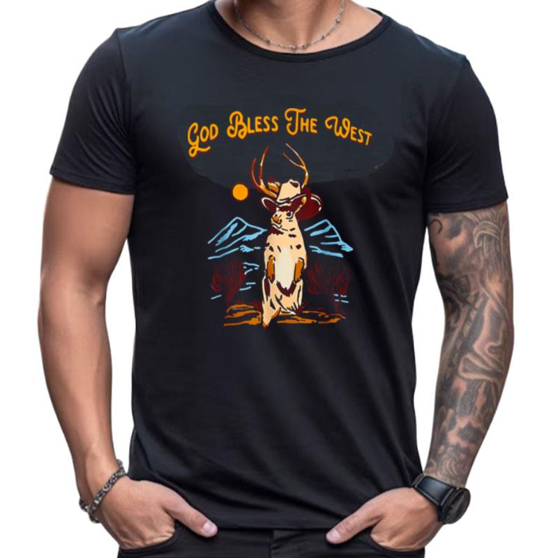 God Bless The Vintage West Cowboy Music Country Southern Shirts For Women Men