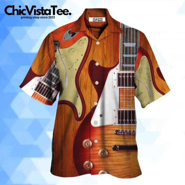 Guitar Is My Soul Vintage Hawaiian Shirt