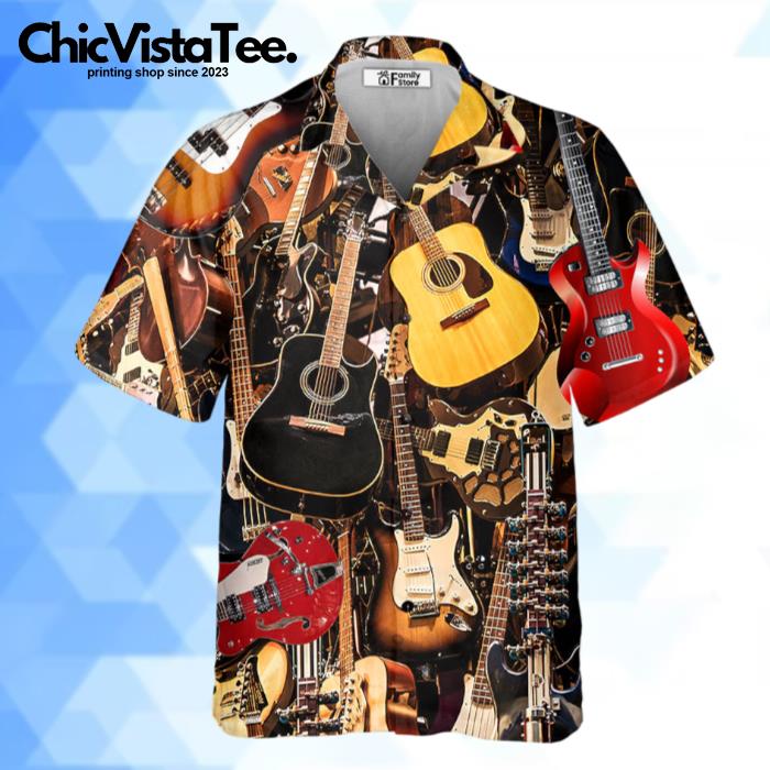 Guitar Music You Can Have Guitar Hawaiian Shirt
