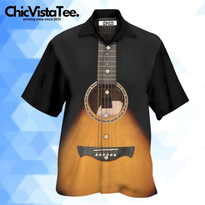 Guitar Wood Music Lover Hawaiian Shirt
