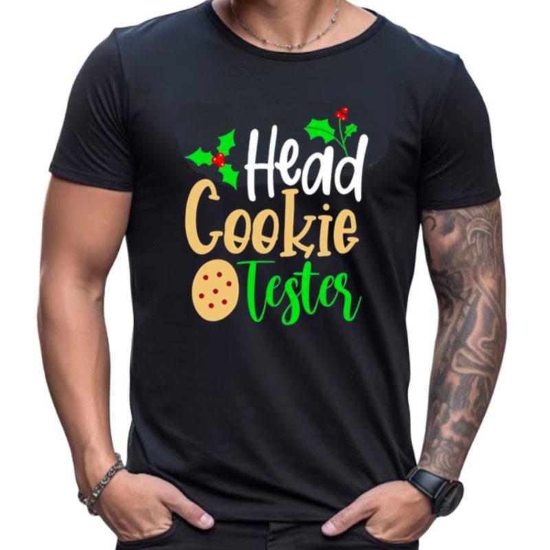 Head Cookie Tester Merry Christmas Shirts For Women Men