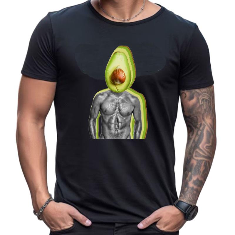 Hot Avocado Man Guy Boy Food Shirts For Women Men