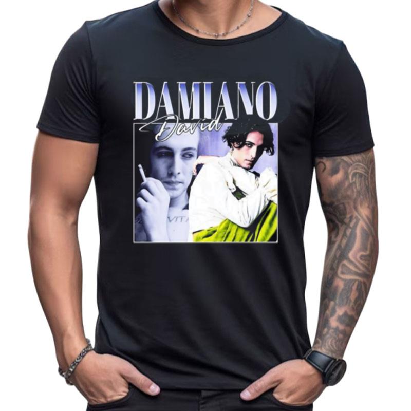 I Love Damiano David Maneskin Band Homepage Shirts For Women Men