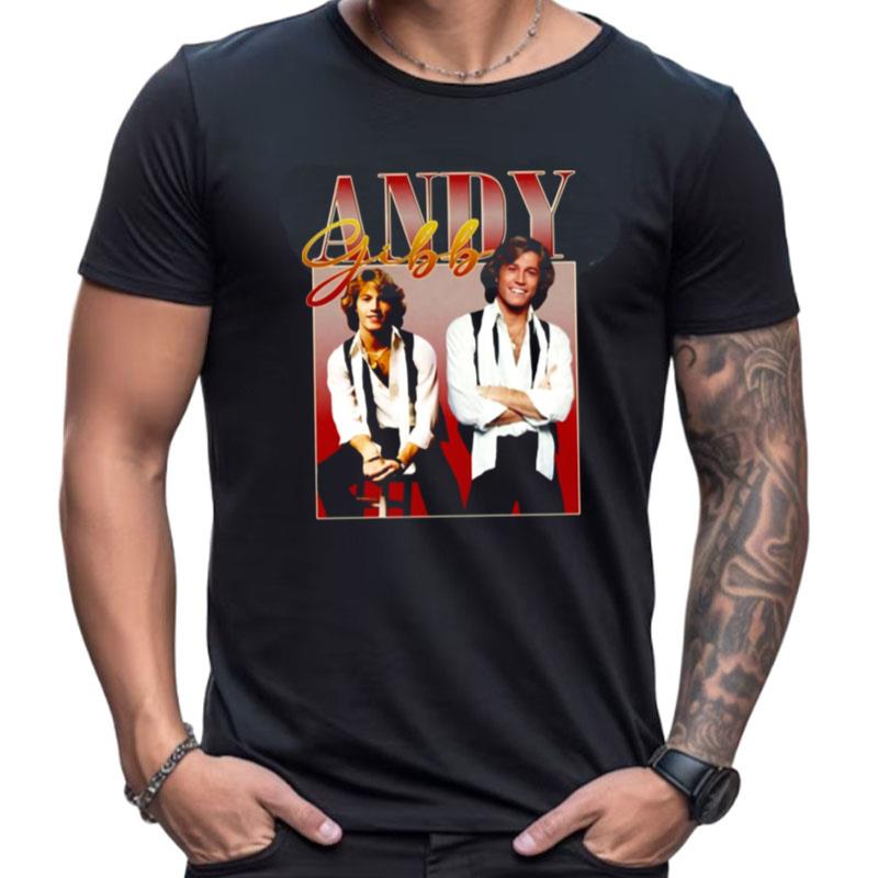 Knuckle Down Andy Gibb Portrait Shirts For Women Men