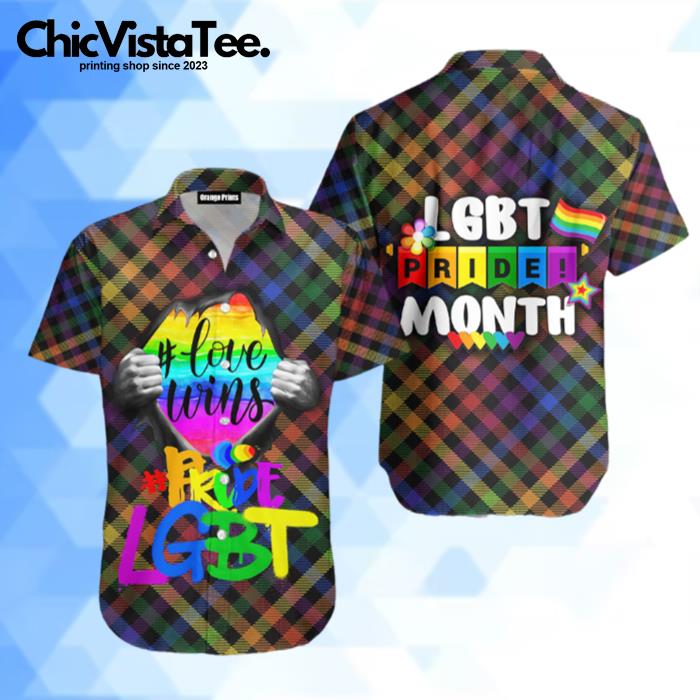 Love Wins LGBT Pride Month Hawaiian Shirt