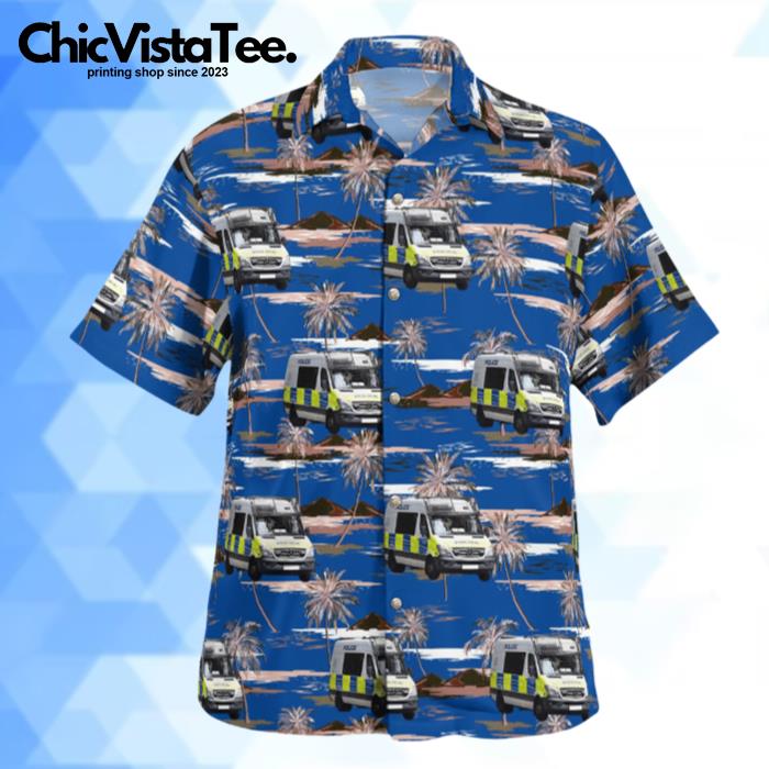 Metropolitan Police Service Public Order Vehicle Hawaiian Shirt