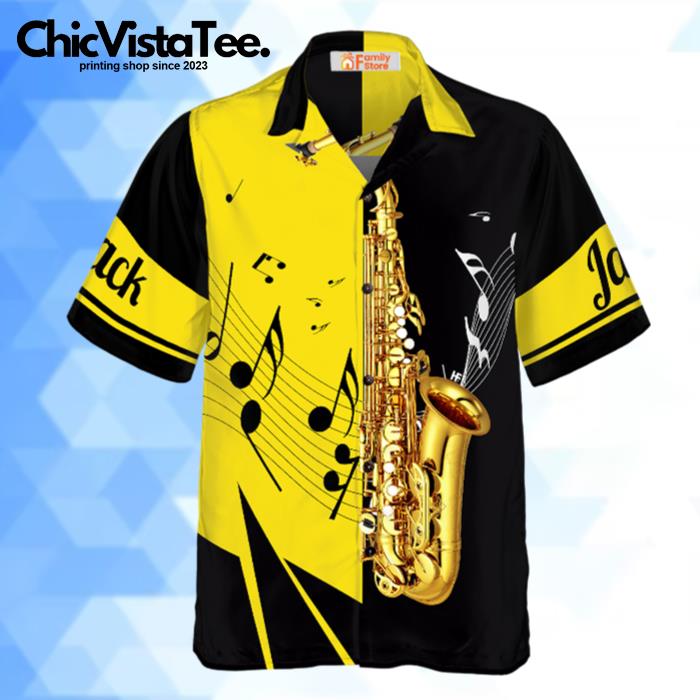 Personalized Saxophone Is My Life V1 Custom Hawaiian Shirt