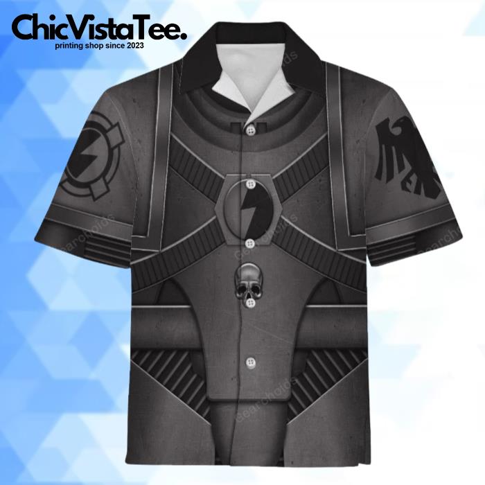 PreHeresy Raven Guard In Mark IV Maximus Power Armor Hawaiian Shirt
