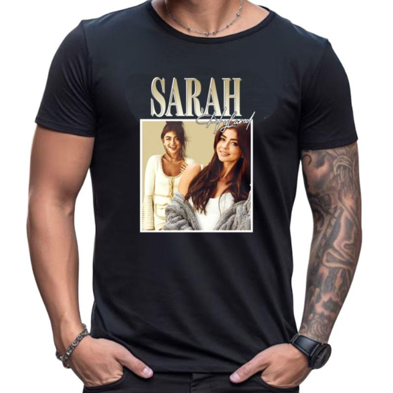 Sarah Hyland Vintage Bootleg Shirts For Women Men