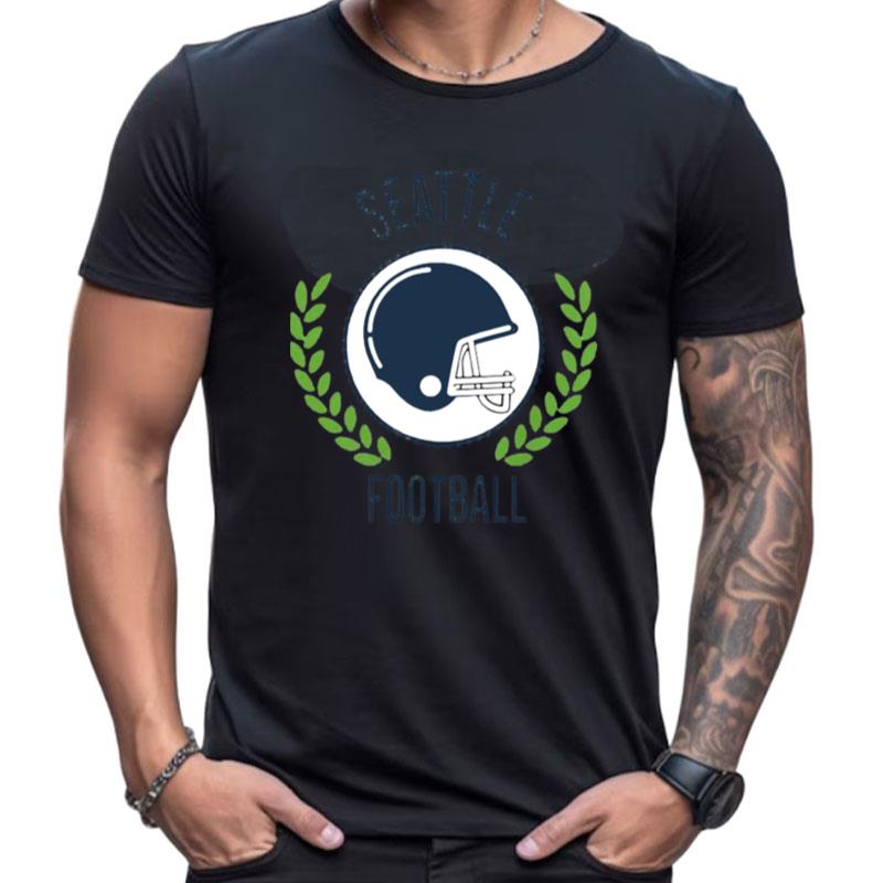 Seattle Football Helmet Seattle Seahawks Football Shirts For Women Men