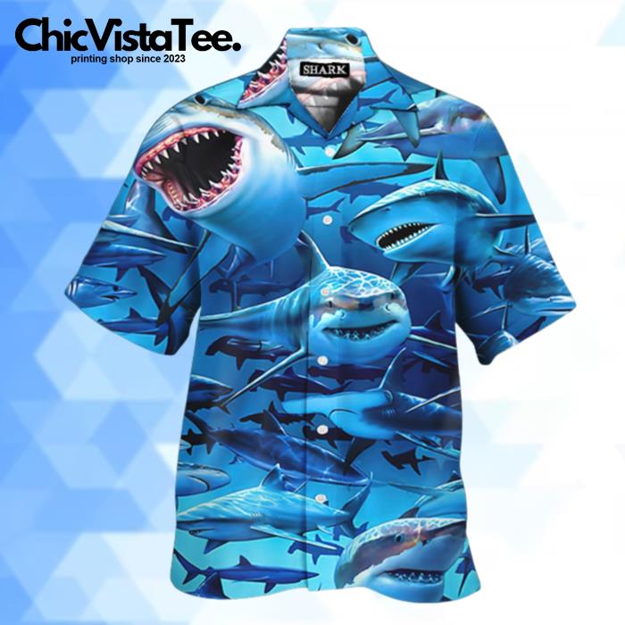Shark Tank 3D All Over Printed And Shorts Hawaiian Shirt