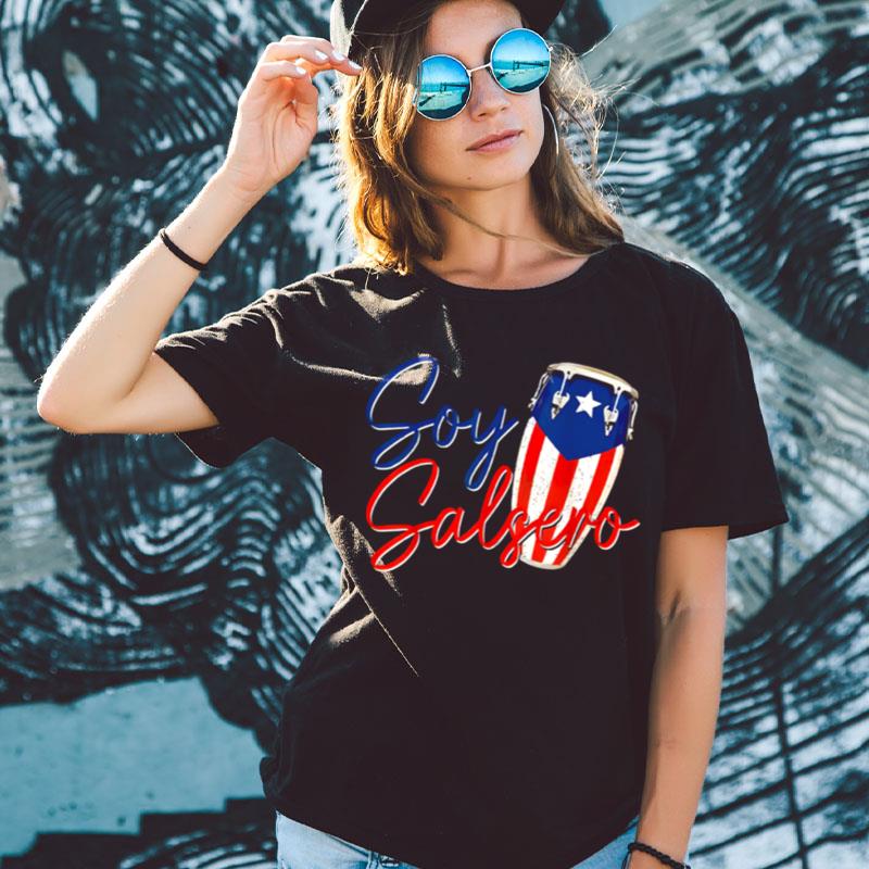 Soy Salsero Puerto Rico Puerto Rican Flag Shirts For Women Men