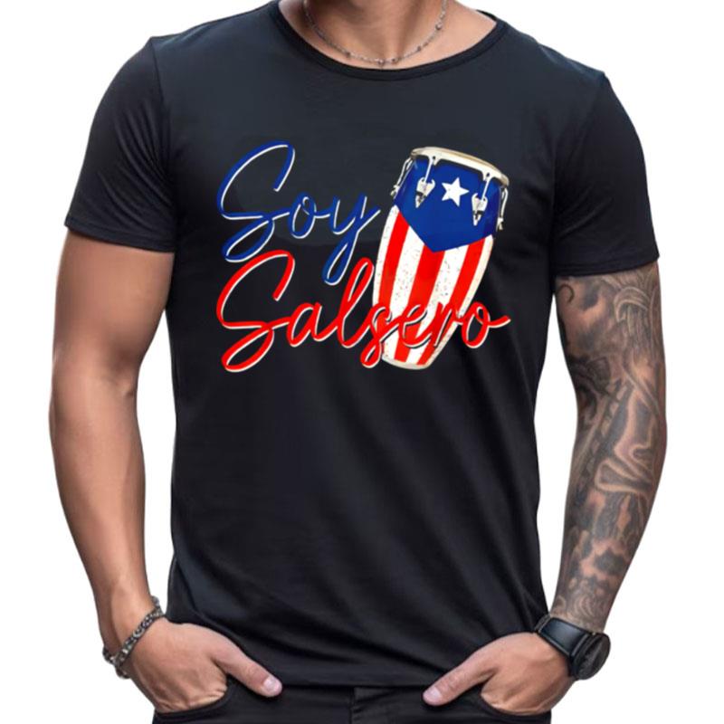 Soy Salsero Puerto Rico Puerto Rican Flag Shirts For Women Men