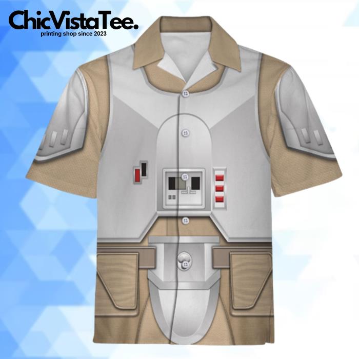Star Wars Snowtroopers V1 Costume Hawaiian Shirt