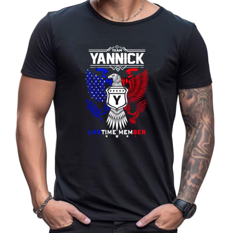 Team Yannick Eagle Lifetime Member Shirts For Women Men