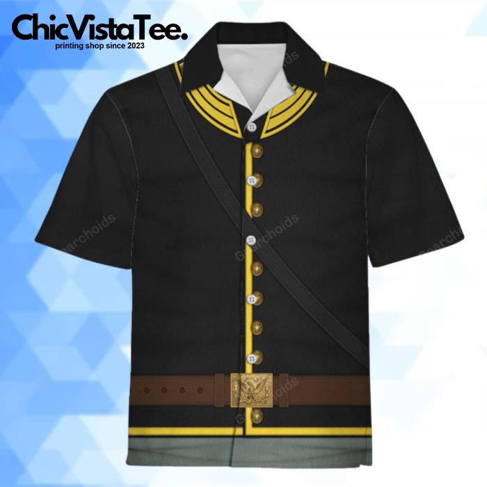 Union Army Cavalry Trooper Uniform Hawaiian Shirt
