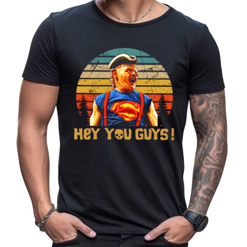 Vintage Retro The Goonies Hey You Guys Christmas Ugly Shirts For Women Men